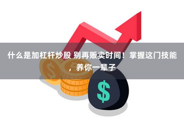 什么是加杠杆炒股 别再贩卖时间！掌握这门技能，养你一辈子