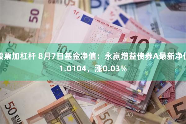 股票加杠杆 8月7日基金净值：永赢增益债券A最新净值1.0104，涨0.03%