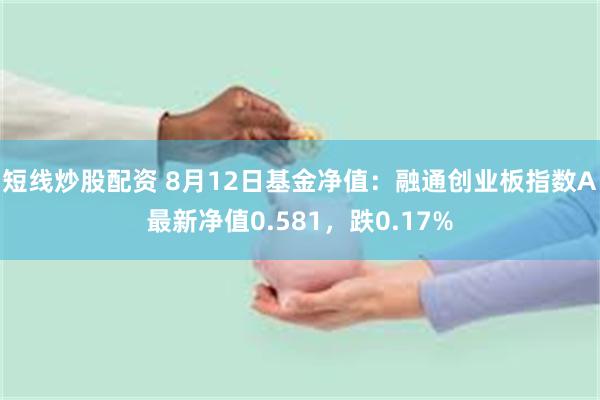 短线炒股配资 8月12日基金净值：融通创业板指数A最新净值0.581，跌0.17%